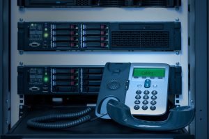 office technology solutions Image of a phone system that has been compromised by toll fraud