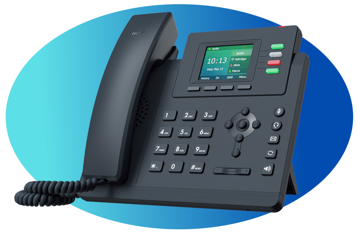 E33 IP Economgy Business Phone_Large TOPS-E33 economy business IP phone for common areas and light users